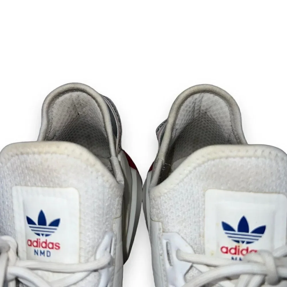 Adidas NMD_R1 V2 'White‎ Lush Red Blue' FX4148 Men's 11